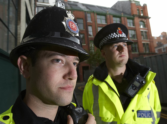 manchester special constabulary patrol two greater manchester police ...