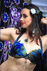 Alaska - Belly Dancers and Gypsy Underground at the 2011 Forest Fair in Girdwood