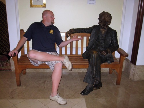 chatting with mark twain in bermuda