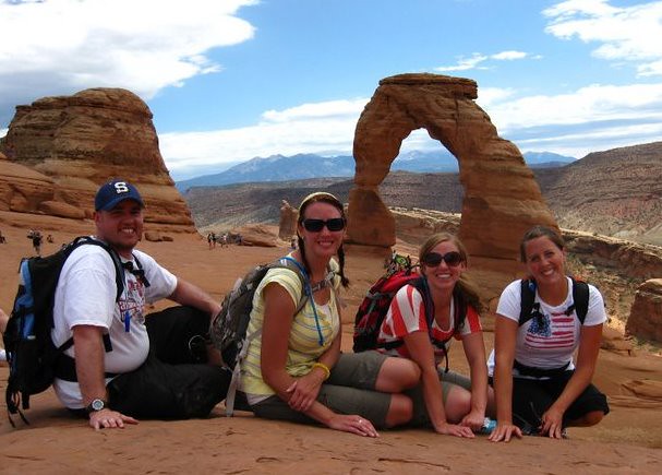 Delicate Arch Group Shot