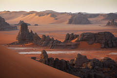 Le désert du Sahara algérien