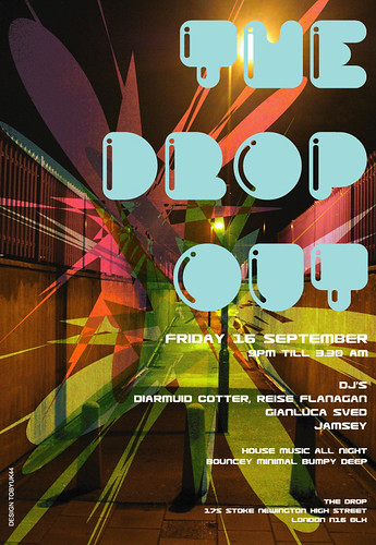 dropout flyer/poster, by toby by toby art