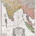 1748 - Homann Heirs Map of India and Southeast Asia