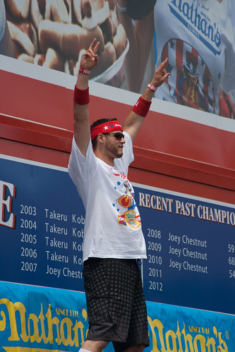 Nathan's Hot Dog Eating Contest Contestant