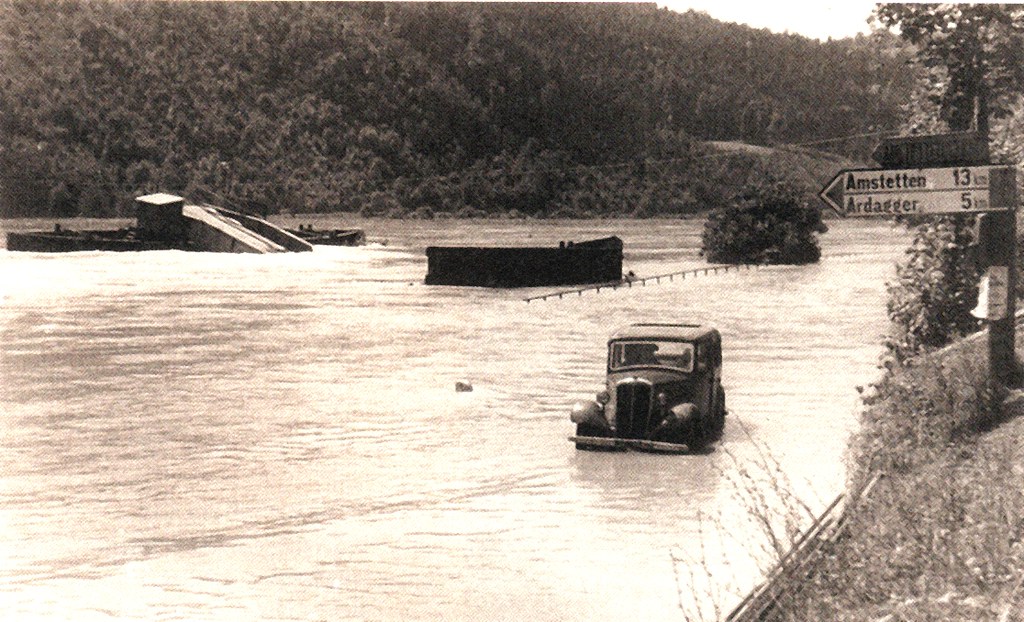 011 Grein Hochwasser 1954