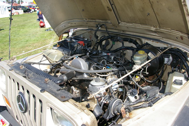 Jeep diesel engine mercedes