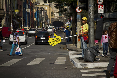 Sao Paolo Protecting Pedestrians