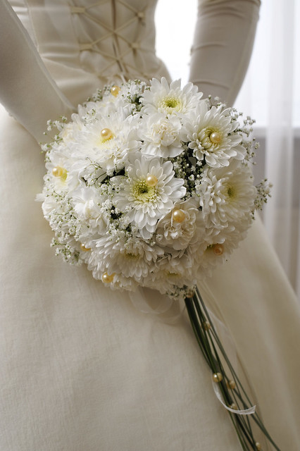 White Daisy Bridal Bouquet