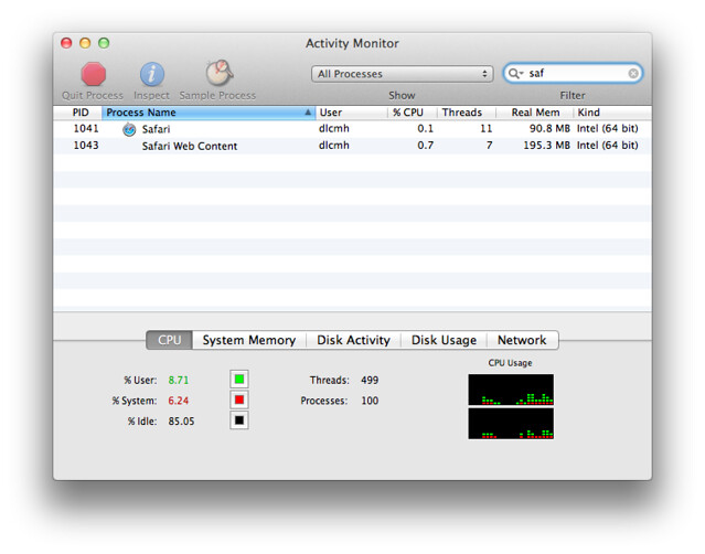 Activity Monitor Safari Download