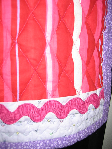 Diamond Quilt Detail - Liliana's Baby Quilt