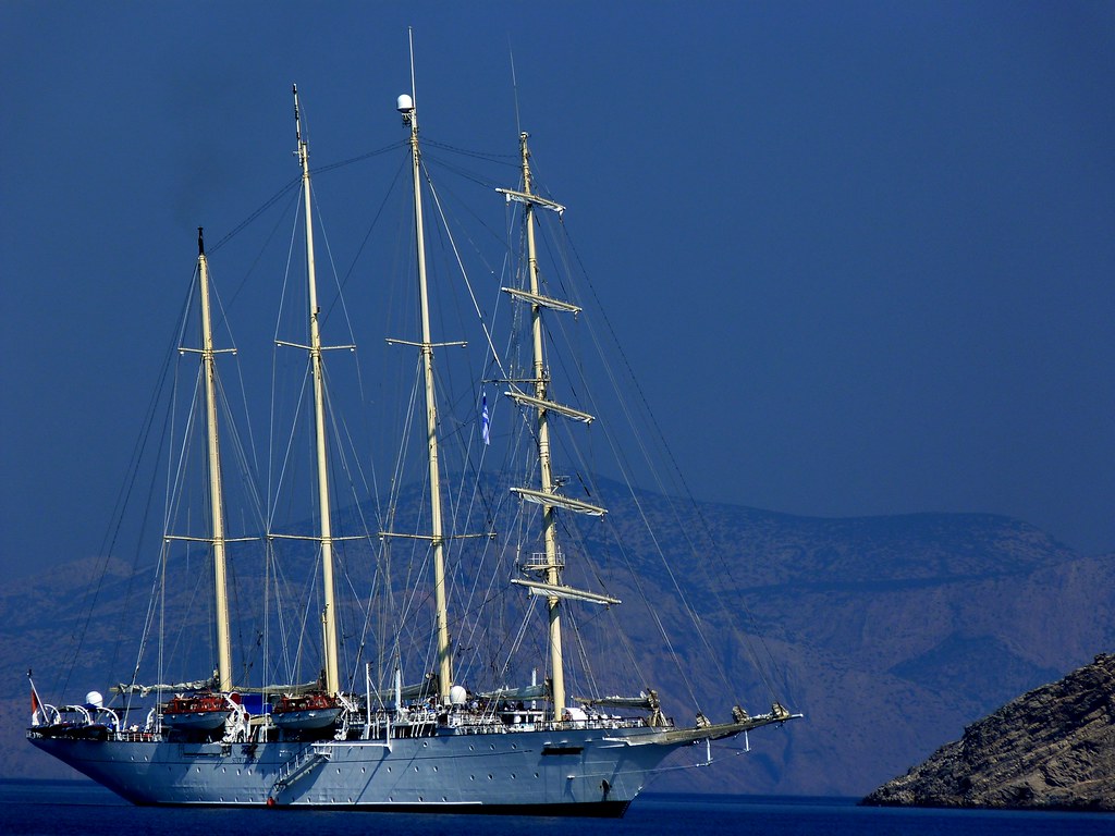 Four-masted vessel