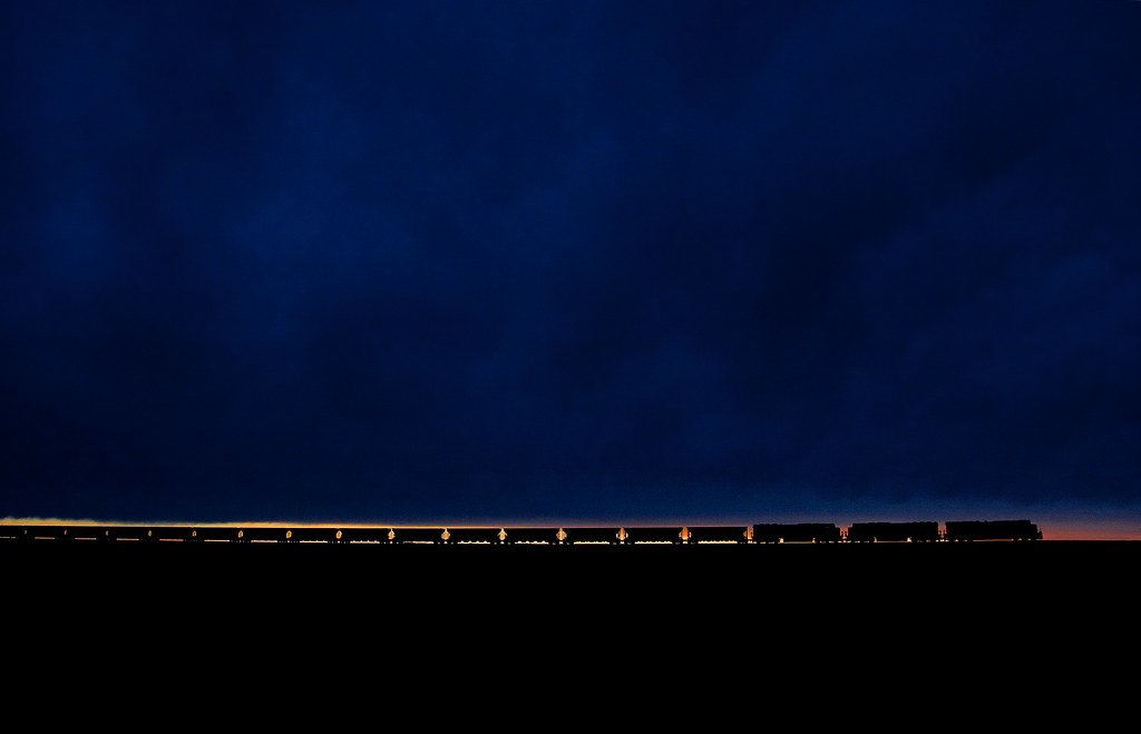 Picture of the Day: Coal Train Sunset