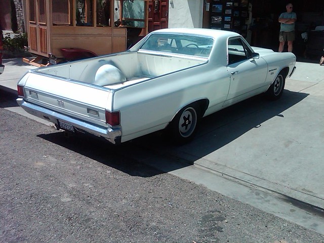 72 El Camino SS Project Car One of my neighbors just acquired this 1972