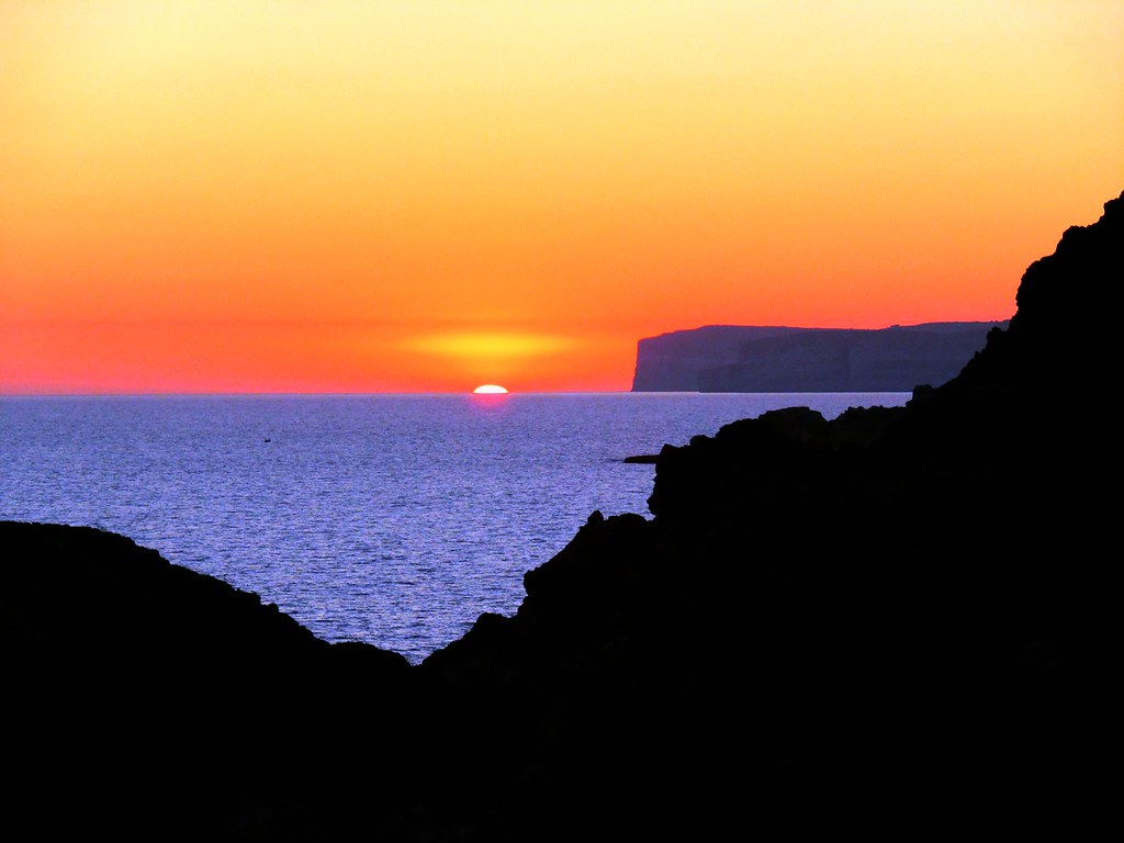 Mediterranean sunset, Il-Prajjet, Malta