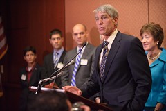 Mark Udall speaks at the DADT repeal conference last year