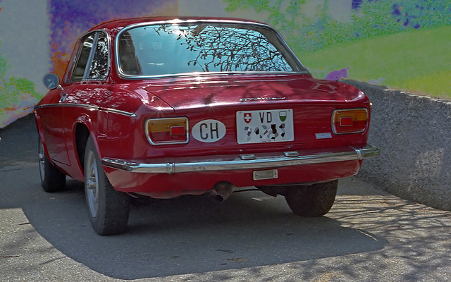 Alfa Romeo 1300 GT Junior Shot in 1980 with Carena SRH500 on Kodacolor 
