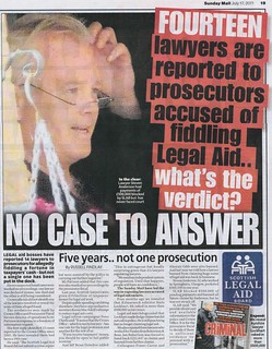 NO CASE TO ANSWER Sunday Mail 17 July 2011