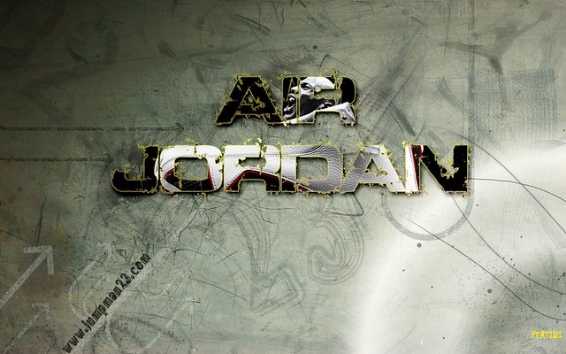 Air Jordan wallpaper Program Adobe Photoshop CS3