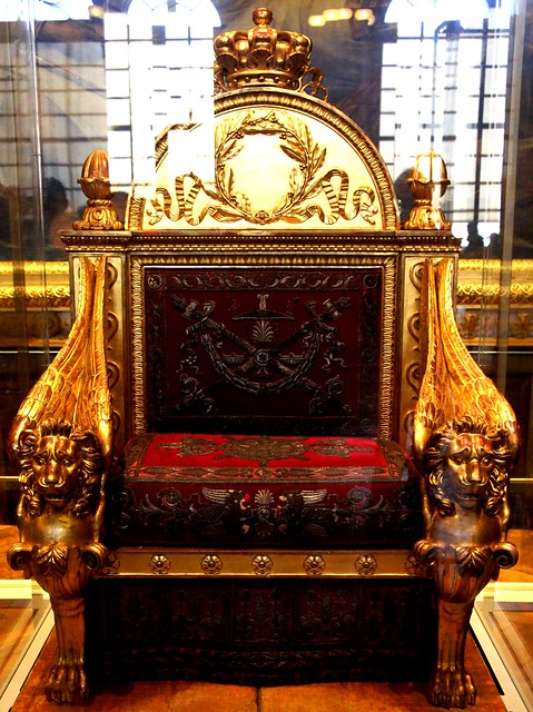 Ornate Throne at Versailles