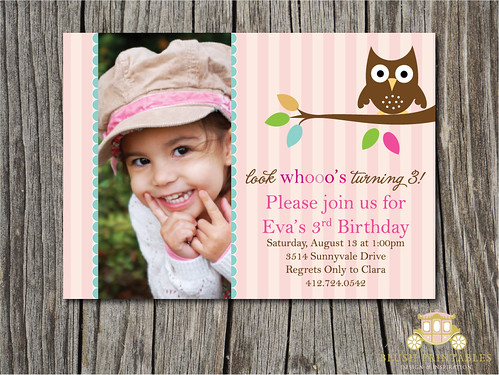 photo card birthday invitations