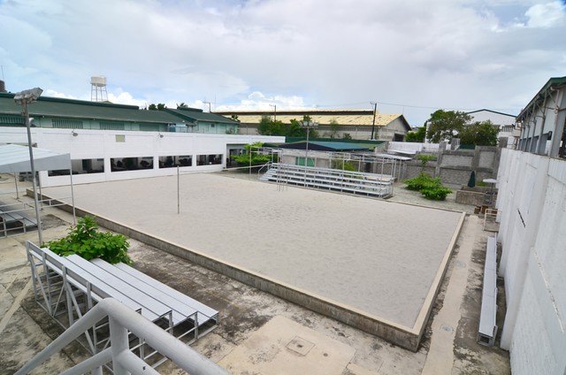 Beach Volleyball Court Installation