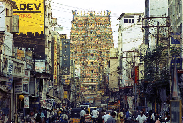 madurai - meenakshi amman temple 01. A temple site since at least the 7th