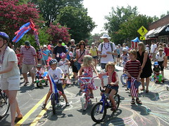 Carrboro's July 4 parade