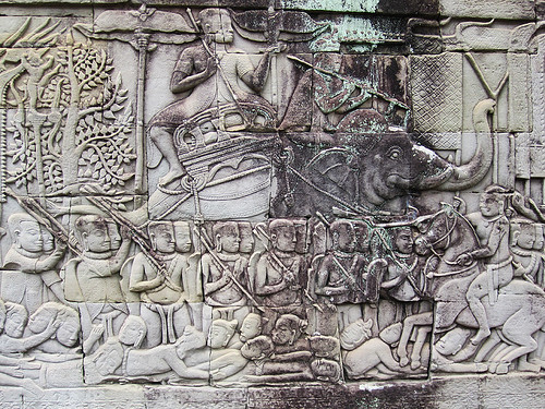 Story of the Leper King at The Bayon