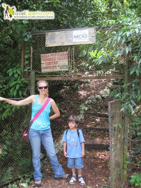 Entrance to Arcas Guatemala Wildlife Recue Center