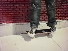 Custom Skateboard figure 1:6 scale