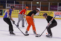 IJshockeytraining Nederlandse shorttrack selecties