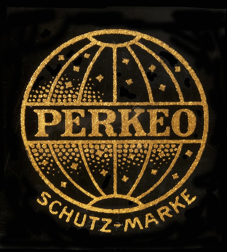 Perkeo typewriter logo
