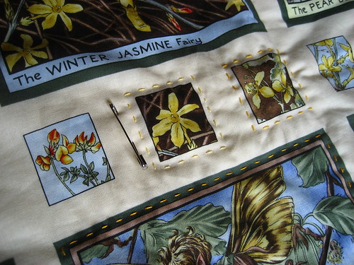 A flower fairy quilt for Miss Bourke