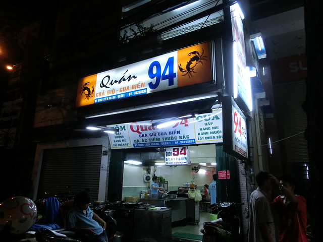 Local Crab Restaurant"Quan 94 goc" - Ho Chi Minh, Vietnam