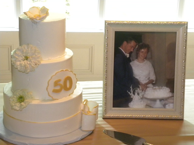 50th Wedding Anniversary Cake LandFall Marble Cake