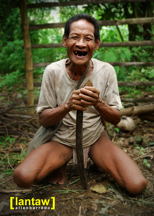 Hanunoo Mangayan Elder: Toothless Smile
