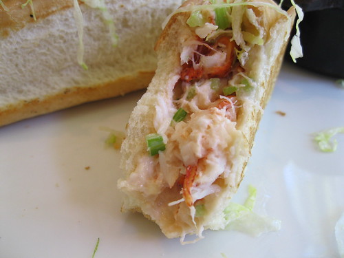 Lobster Roll at Frank and Alberts