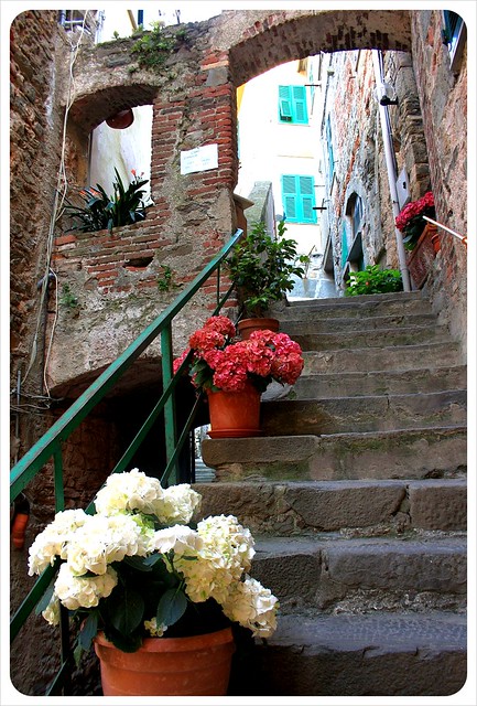 Corniglia stairs