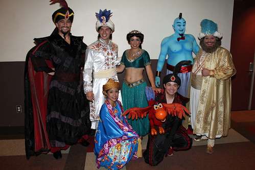 Meeting the cast of Disney's Aladdin - A Musical Spectacular