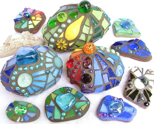 New Mosaic Stones by Waschbear - Frances Green
