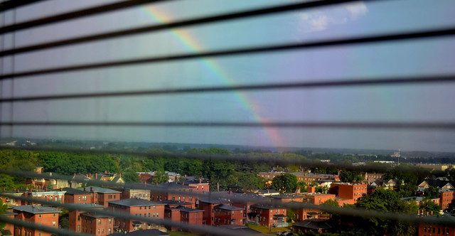 Hartford Hospital, Rainbow through the Blinds