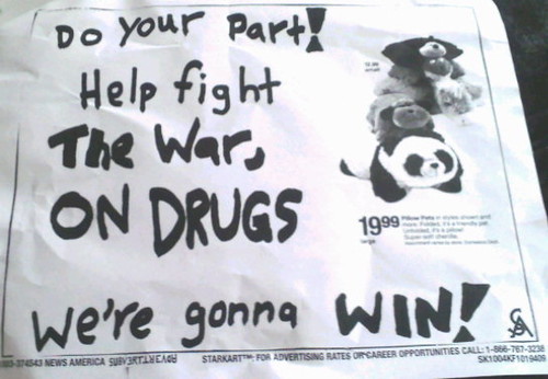 Help Fight the War, On Drugs