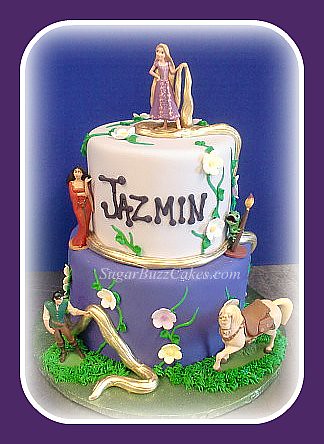 Tangled Birthday Cake on Rapunzel Tangled Birthday Cake   Flickr   Photo Sharing