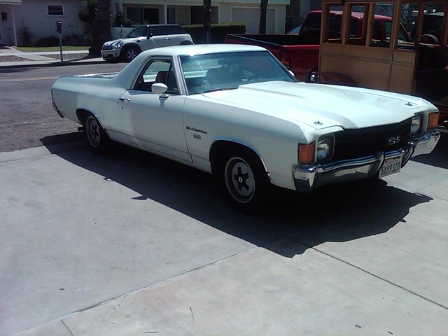 72 El Camino SS Project Car One of my neighbors just acquired this 1972 
