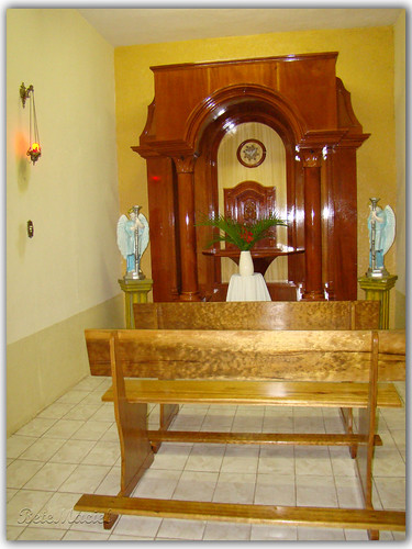 Altar lateral da Igreja de São Sebastão - Lima Campos/CE