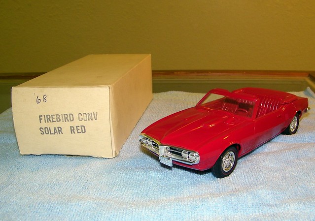 1968 Pontiac Firebird 400 Convertible Promo Model Car