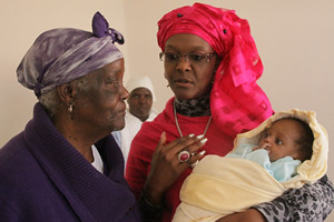 Zimbabwe First Lady Amai Grace Mugabe has reportedly adopted 15 children into her care. The wife of President Robert Mugabe has been featured in this regard in the national state newspaper. by Pan-African News Wire File Photos