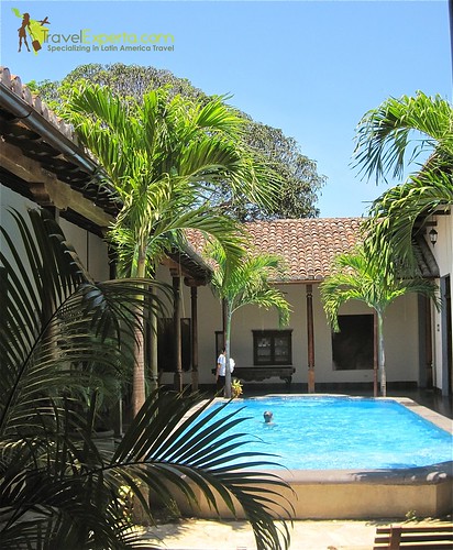 la bocona luxury boutique hotel granada nicaragua pool area