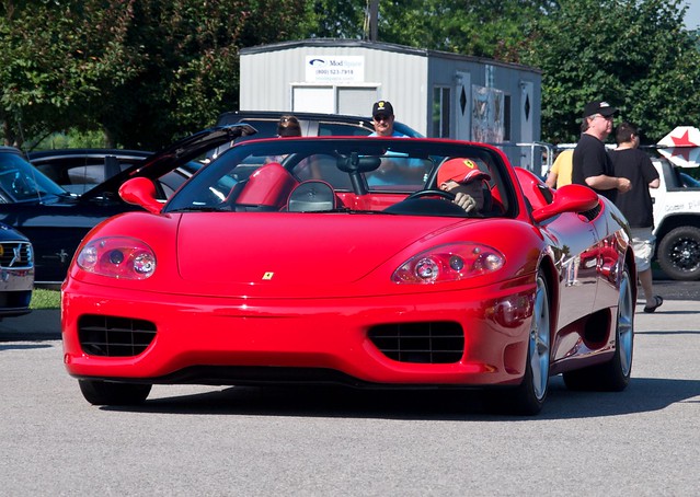 Ferrari 360 Spider at Cars and Coffee on 7 2 2011