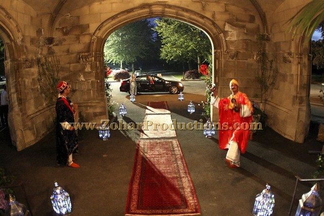Moroccan Theme Grand Entrance Zohar Productions an award winning event 